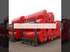 Polyurethane Coating Pipeline Foam Float Pipe Laying China Pipe Buoy Floats