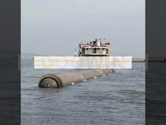 Marine Rubber Airbags used for the Buoyancy Support for the Pipeline