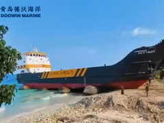 Ship Launching Project using Marine Rubber Airbags